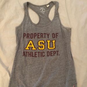 Gray ASU tank top